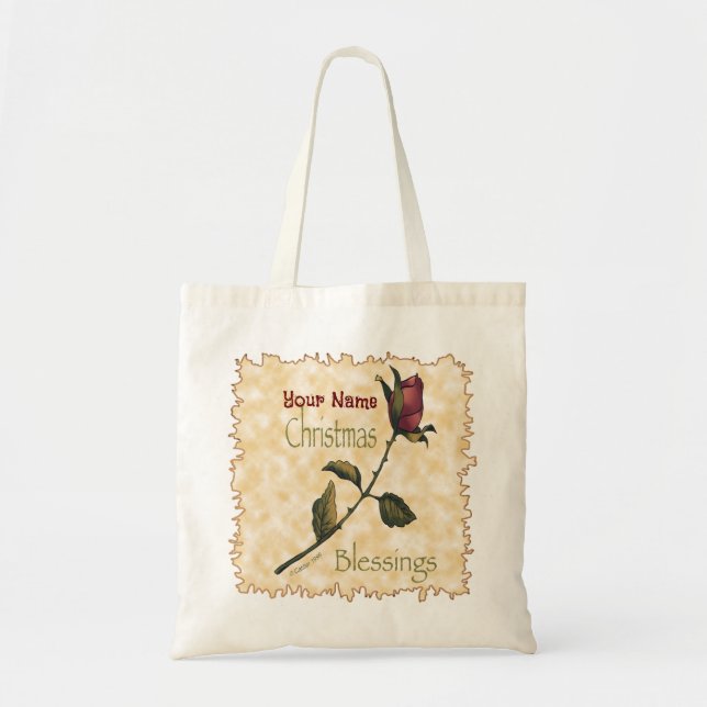 Christmas Blessings tote bags (Front)