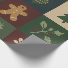 Christmas Block Christmas Wrap