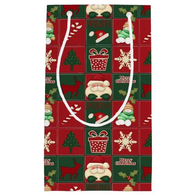 Christmas Blocks-GIFT BAG s (Front)