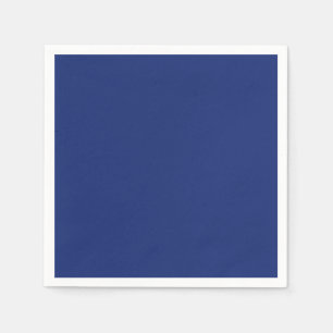 Christmas Blue Colour Xmas Holiday Napkin