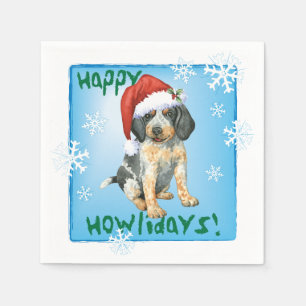 Christmas Bluetick Napkins