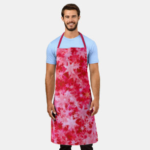 Christmas Blush of the Stars Apron