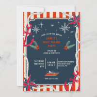 Christmas Boat Parade Invitation