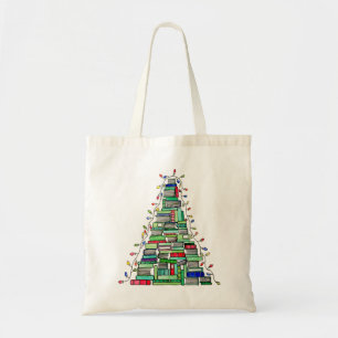 Christmas Book Tree 2017 Tote Bag