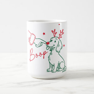 Christmas Boop Dachshund Dog Coffee Mug