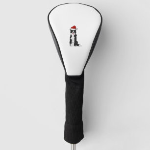 Christmas Border Collie 1 Golf Head Cover