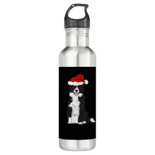 Christmas Border Collie Classic T-Shirt 710 Ml Water Bottle