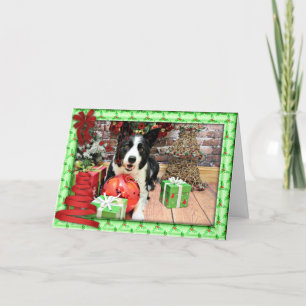 Christmas - Border Collie - Yaeger Holiday Card