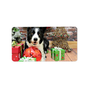 Christmas - Border Collie - Yaeger Label