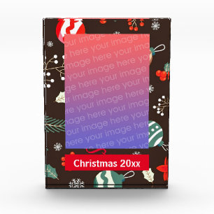  Christmas Border Photo Frame