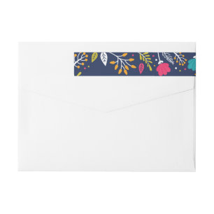 Christmas Bounty Holiday Wraparound Label