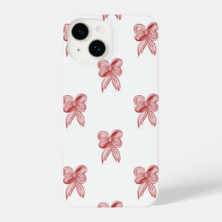 Christmas bow phone case