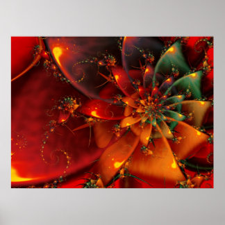 Christmas Bow Poster