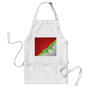 Christmas bow standard apron