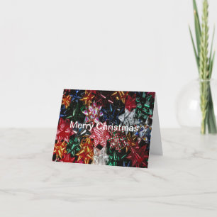 Christmas Bows - Note Card