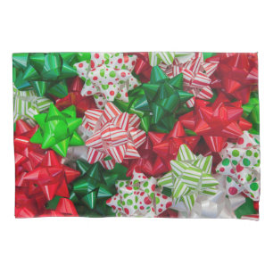 Christmas Bows Pillowcase