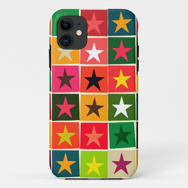 christmas boxed stars Case-Mate iPhone case (Back)