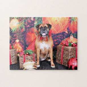 Christmas - Boxer - Ava Jigsaw Puzzle