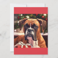 Christmas Boxer Dog Gift T-Shirt