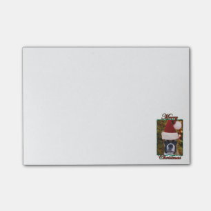 Christmas Boxer dog Post-it Notes