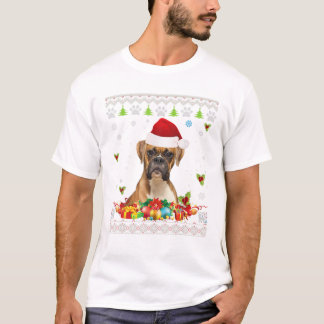 Christmas Boxer Dog Ugly Shirt