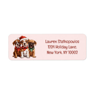 Christmas Boxer Dogs