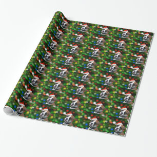 Christmas Boxer Wrapping Paper