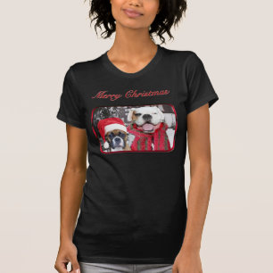 christmas boxers t-shirt