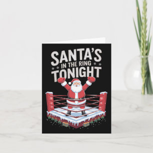 Christmas Boxing Santa's In The Ring Tonight Card