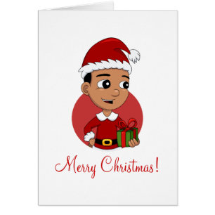 Christmas boy cartoon