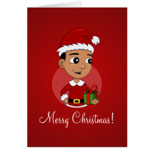 Christmas boy cartoon