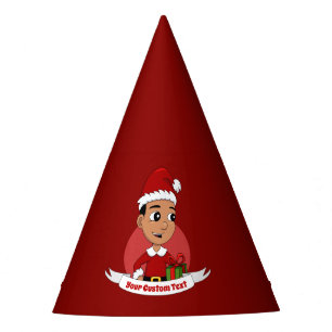 Christmas boy cartoon party hat