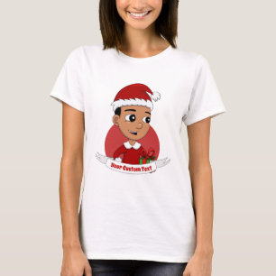 Christmas boy cartoon T-Shirt