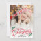 Christmas Branches Holiday Photo Card