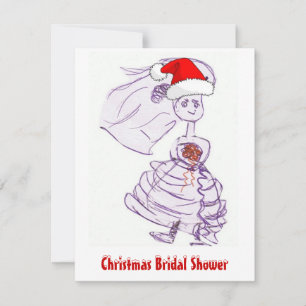 Christmas Bridal Shower Invitation