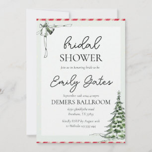 Christmas Bridal Shower Invite
