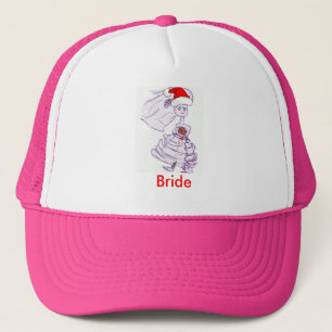 Christmas Bride Trucker Hat