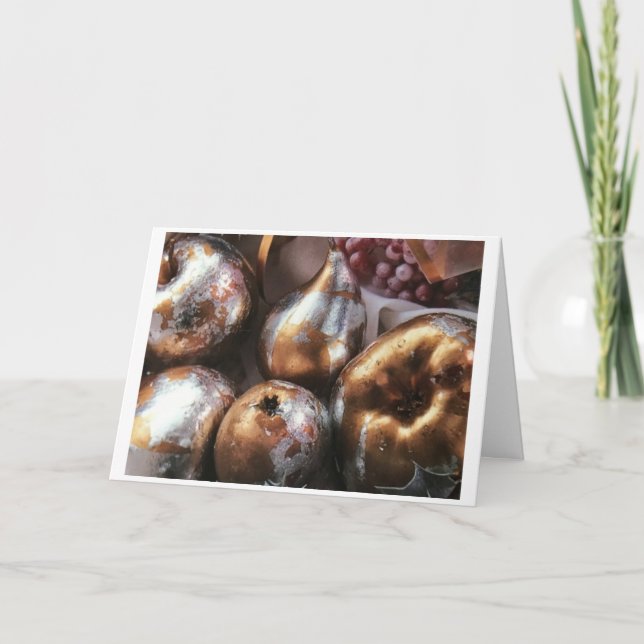 CHRISTMAS BRINGS MEMORIES & MEMORIES OF FAMILY CARD (Front)