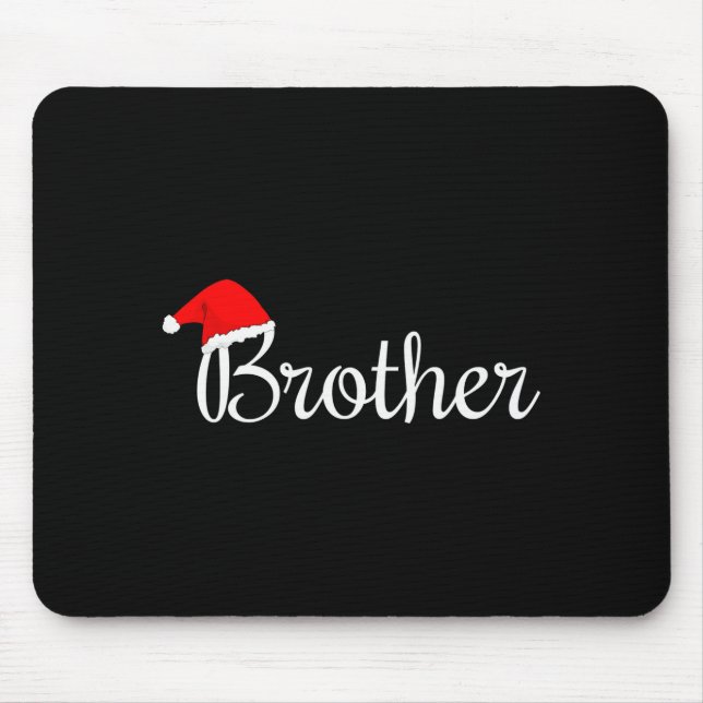 Christmas Brother  Mouse Mat (Front)