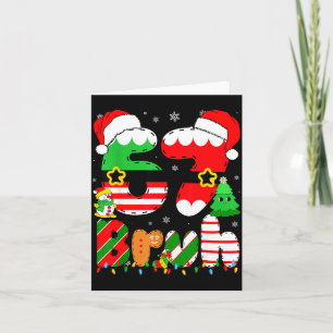 Christmas Bruh 67 Six Seven 6 7 Meme Funny Boy Gir Card