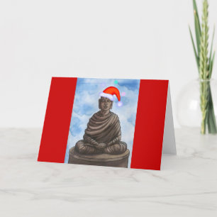 Christmas Buddha! Holiday Card