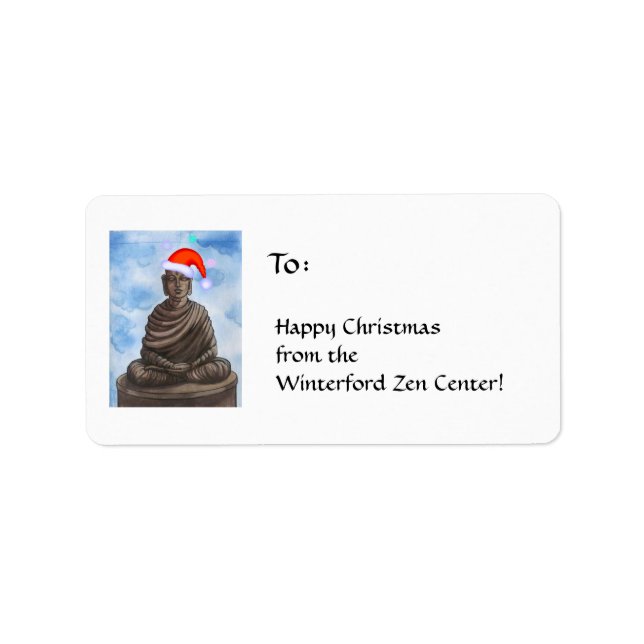 Christmas Buddha II Labels (Front)