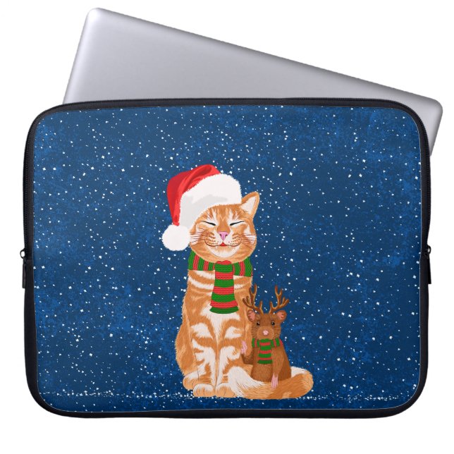 Christmas Buddies Laptop Sleeve (Front)