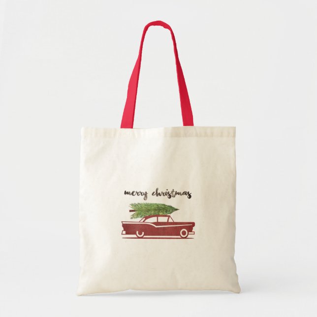 Christmas Budget Tote (Front)