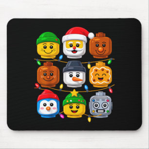 Christmas Building Crew Costume Master Builder Blo Mouse Mat