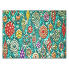 Christmas bulb pattern tissue paper