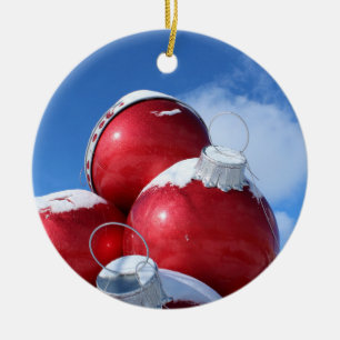 Christmas bulb photo decoration