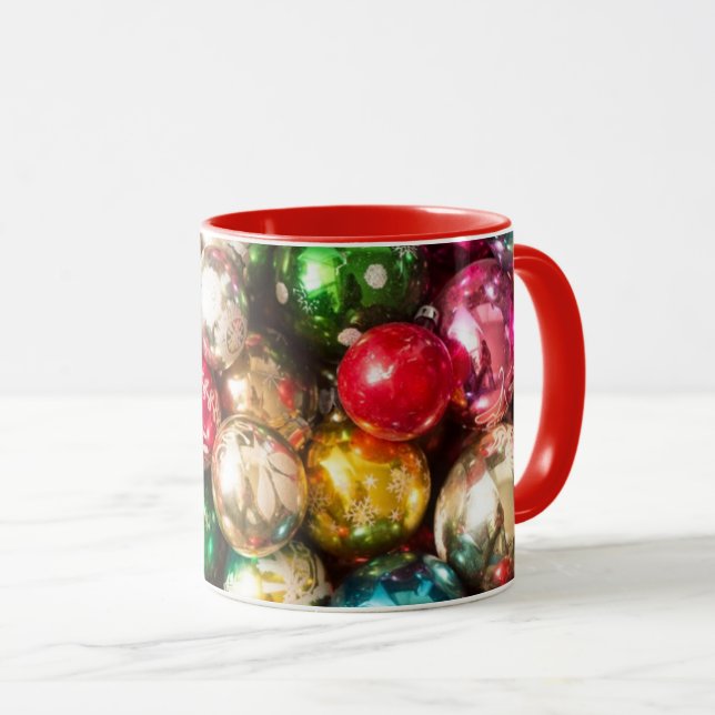 "Christmas Bulbs" Mug (Front Right)