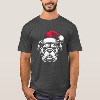Christmas bulldog family T-Shirt