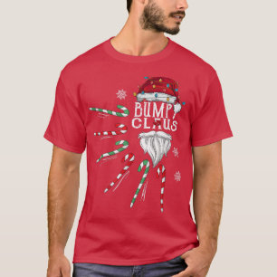 Christmas Bumpy Claus Bumpy Beard Candy Cane Funny T-Shirt